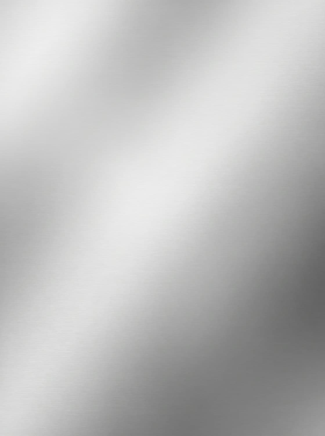 Close-up of brushed steel